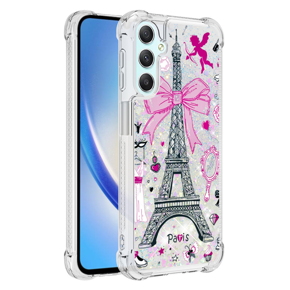 YB Quicksand Series-2 Glitter Liquid Waterfall Case for Samsung Galaxy A25 5G A24 4G Soft TPU Pattern Printing Phone Cover YB Quicksand Series-2 Glitter Liquid Waterfall Case for Samsung Galaxy A25 5G A24 4G Soft TPU Pattern Printing Phone Cover